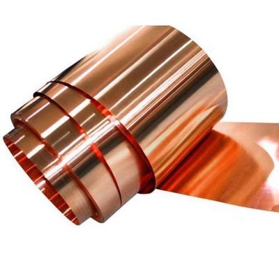 Topfabrikanten bieden maatwerk breedte 1mm-2500mm koper strip en spoel met 99% Cu Min