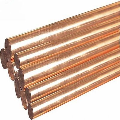 Koperen staaf van 8 mm diameter met perforatieverwerkingsdienst
