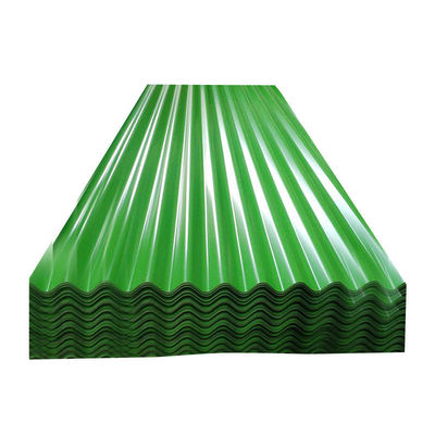 Zinkbedekte gegolfde gegalvaniseerde staalplaat met Z41-Z60-coating en ±1% tolerantie