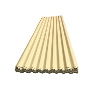 Materiaal 2 mm dik gegolfd gegalvaniseerd staalplaat met TISI-certificaat en JIS-norm