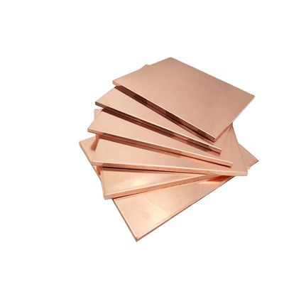 Niet-gelegeerd C1100P koperplaat met buigverwerkingsservice 1 ton Minimale bestelling