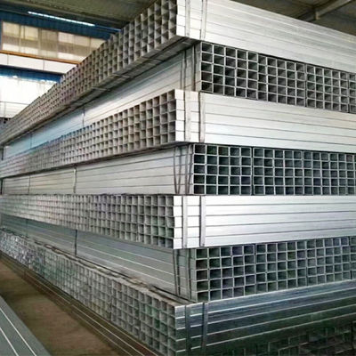 Superieure corrosiebestendigheid 0,12 mm-6 mm Dikte Warmdipp gegalvaniseerd vierkant staalpijp en buis GI met ROHS-certificaat