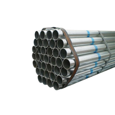 Strikte test Regular Spangle gegalvaniseerd stalen ronde buis met zekerheid en licht geolied