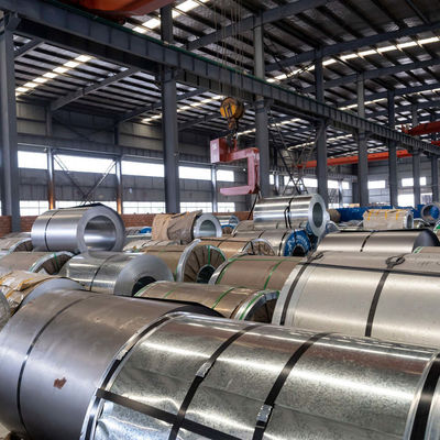 Custom Dx51d Dx52d Dx53d S450gd gegalvaniseerde stalen spoel met geoliede of niet-geoliede oppervlakte en dikte 0,12 mm-6 mm