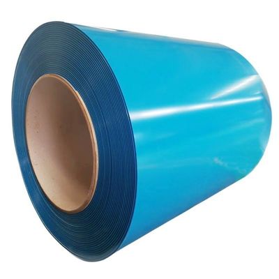 Beveiligingsmateriaal PPGI-spoelen Kleurbedekte stalen spoel RAL9002/9006 met breedte 600-1250 mm en Z121-Z180-coating