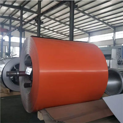 Materiaal gegalvaniseerde met kleur gecoate stalen spoel met buigverwerking en 600-1250 mm breedte