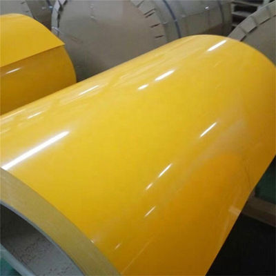 Materiaal gegalvaniseerde met kleur gecoate stalen spoel met buigverwerking en 600-1250 mm breedte
