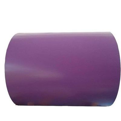 PPGI Kleurbedekte stalen spoel Z40 Z80 Z100 met materiaal Mid hardheid en breedte 600-1250 mm