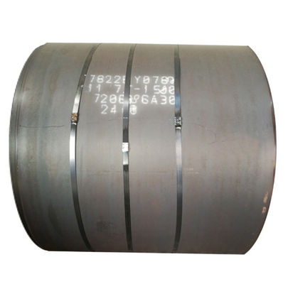 koolstofstaal Q195 Q215 Q235 Q255 Q275 Q355 Ss400 spoelen en stalen platen met een tolerantie van ± 1% Breedtevereiste