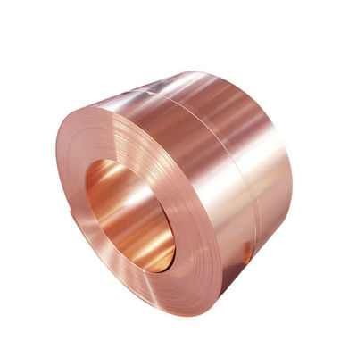 Koperen bandspoel koperdraadkabel met een breedte van 1 mm-2500 mm en een aangepaste kwaliteit