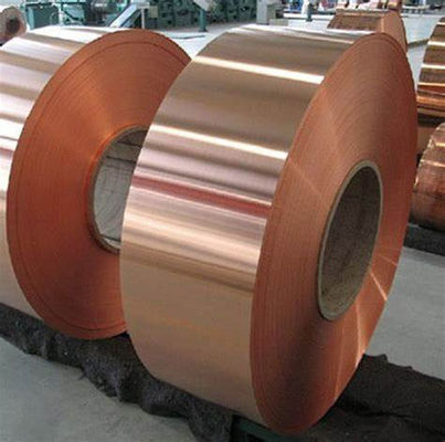 Koperen band en spoel voorraad met decoiling service breedte 1mm-2500mm of op maat