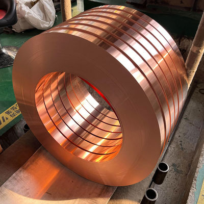 Koperen band en spoel voorraad met decoiling service breedte 1mm-2500mm of op maat