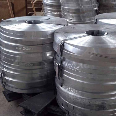 Gecustomiseerde grootte gegalvaniseerde stalen strip spoel met decoiling verwerking service