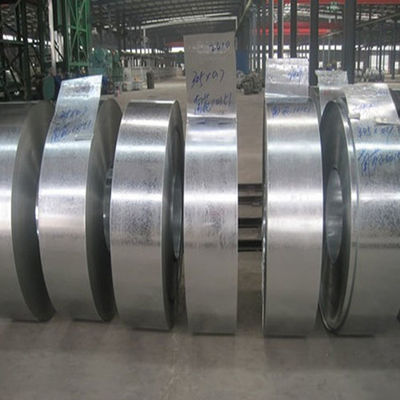 Gegalvaniseerde koolstofstaalstrook met aanpasbare breedte 9,8-850 mm en coating Z41-Z60