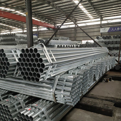 Snijdservice Gegalvaniseerde stalen buizen ASTM Pre Steel Ronde vorm T met Skin Pass en strenge testgarantie