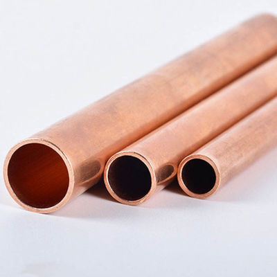 Ruwe materialen rechte koperen buis 3/4x10 met en 1mm-220mm wanddikte