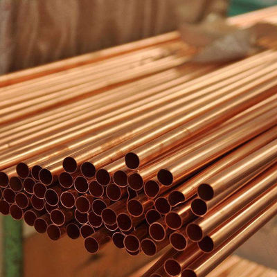 Ruwe materialen rechte koperen buis 3/4x10 met en 1mm-220mm wanddikte