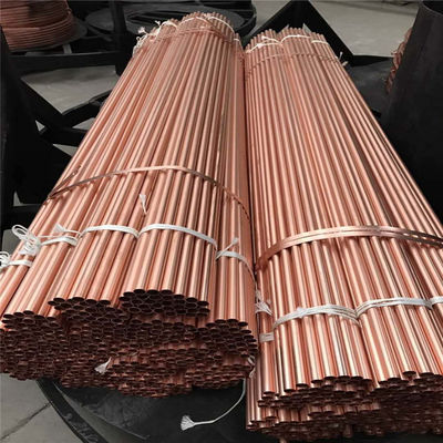 Ruwe materialen 6,35 mm koperpijp met 195 MPa ultieme sterkte en niet-legeringsontwerp