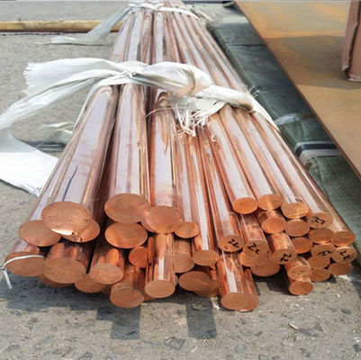 Aanpasbare C17510 Beryllium koperstaaf voor de decoratie-industrie 1-6m lengte