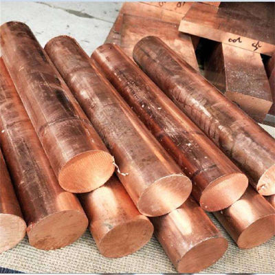 Aanpasbare C17510 Beryllium koperstaaf voor de decoratie-industrie 1-6m lengte