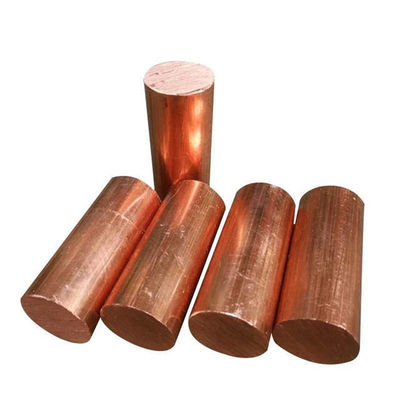 99% Cu Min Pure Copper Rod 8 mm voor bouwleveranciers in de decoratie-industrie