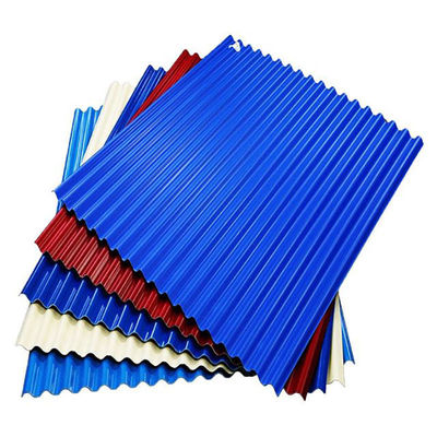 Goedkope gegolfde gegalvaniseerde stalen plaat met een breedte van 600-1500 m en Z41-Z60 coating
