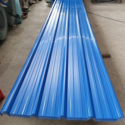 Aanpassing van PPGI PPGL gegalvaniseerd gegolfd staalplaat met Z41-Z60 coating en ±1% tolerantie
