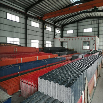 Strikt geteste breedte 600-1500m Punching Processing Service gegalvaniseerd gegolfd stalen vloerdekplaat