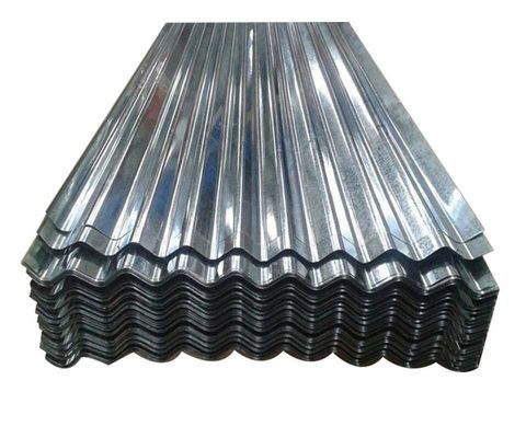 GB-standaard 0,12-1,2 mm * 600-1250 mm Dikte 4x8 gegalvaniseerd gegolfd stalen dakblad voor strenge beveiligingstests