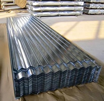 600-1250 mm breed gegalvaniseerde dakplaat zink op maat voor verschillende maten en ± 1% tolerantie