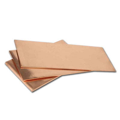 Niet-gelegeerde koperen plaat van één ton 20-2500 mm Breedte Selectie Directe verkoop