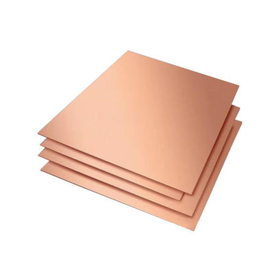 Verkrijg uw minimale bestelling van een ton koperplaten met een breedte van 20-2500 mm en een uiteindelijke sterkte van ≥ 195 MPa