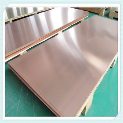 Een ton minimale bestelling bron koper plaat 1 mm met Decoiling service breedte 20-2500mm