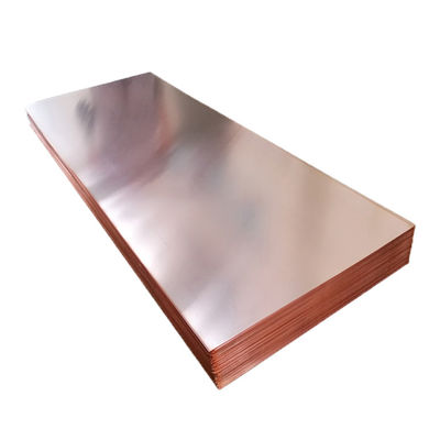 Goedkope koperen platen met verlenging ≥ 30% en uiteindelijke sterkte ≥ 195 MPa Minimale bestelling 1 ton C12200