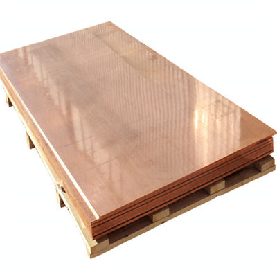 0.3mm~100mm Dikte Sterkte Koperplaat Voor de decoratieindustrie