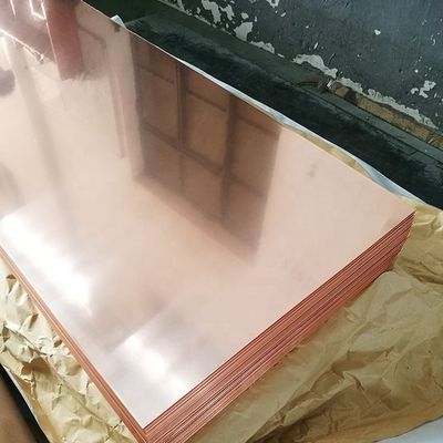 0.3mm~100mm Dikte Sterkte Koperplaat Voor de decoratieindustrie