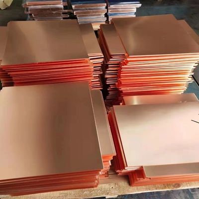 0.3mm~100mm Dikte Sterkte Koperplaat Voor de decoratieindustrie