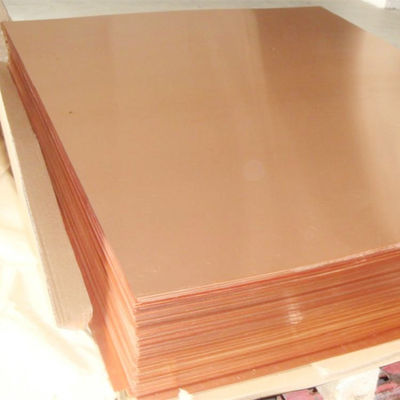 0.3mm~100mm Dikte Sterkte Koperplaat Voor de decoratieindustrie