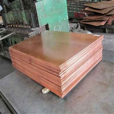 0.3mm~100mm Dikte Sterkte Koperplaat Voor de decoratieindustrie