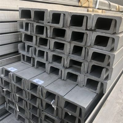 U-vormig roestvrijstalen kanaal JIS ASTM GB BS EN DIN Standard