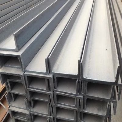 Warmgewalst kanaal C-sectie structuurstaal voor curtain wall engineering en structurele toepassingen