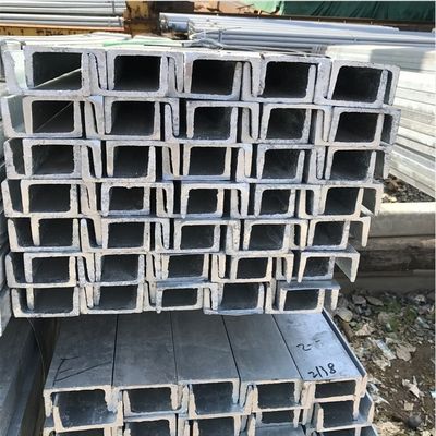 Warmgewalst kanaal C-sectie structuurstaal voor curtain wall engineering en structurele toepassingen
